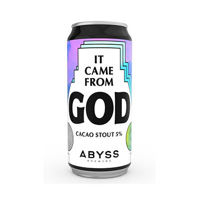Abyss - It Came From God, Chocolate Stout 5.0% Abyss - It Came From God, Chocolate Stout 5.0%