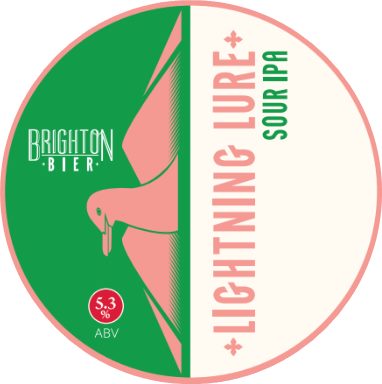 Brighton Bier - Lightening Lure, 5.3% (Sour IPA) - Limited Edition Can.