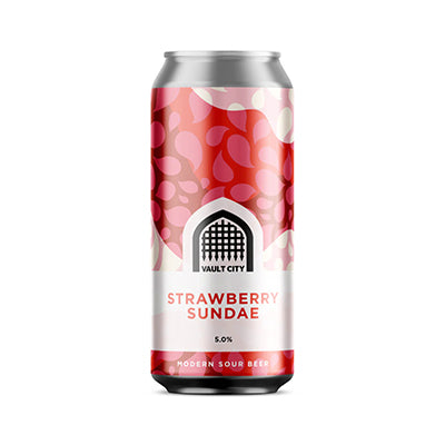 Vault City - Strawberry Sundae, 5.0% Vault City - Strawberry Sundae, 5.0%